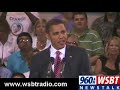 Sen. Barack Obama in Elkhart Indiana part 1