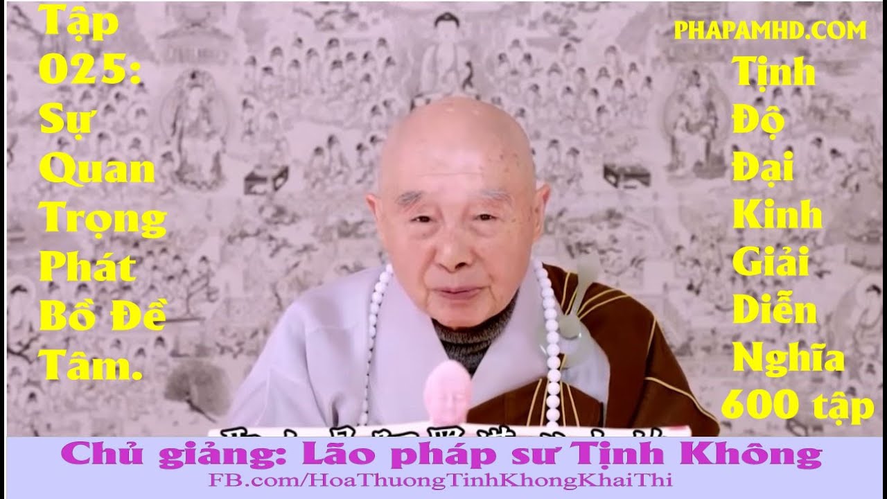 Tập 025, Sự Quan Trọng Phát Bồ Đề Tâm, Tịnh Độ Đại Kinh Giải Diễn Nghĩa, Diệu Âm