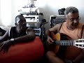 outro trecho do nosso esbo�o de ensaio, eu e meu amigo e parceiro bingo, na percuss�o, no dia 03 de mar�o de 2007. 
as musicas s�o:  sem compromisso (geraldo pereira) / gostoso veneno (wilson moreira-nei lopes)/ na cad�ncia do samba (ataulfo alves).