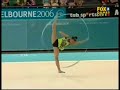 Team Final Ribbon routine of Durratun Nashihin Rosli of Malaysia at the 2006 Commonwealth Games.