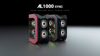 video thumbnail AL1000 SYNC Open-Design Full Tower Case_GRAY youtube