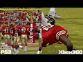 Madden NFL 2008 - Xbox 360 vs. PS3 Madden NFL 2008 - Xbox 360 vs. PS3