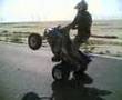 Kuwait Q8 Yamaha Raptor 700R Standing Wheelie