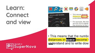 Learn SuperNova: How to use Connect and View