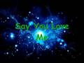 Be Angel Feat. Dee Bee - Say You Love Me ( MIX ).