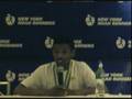 Haile Gebrselassie NYC Half-Marathon post-race press conf