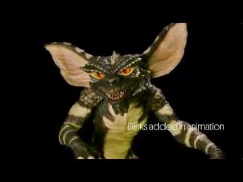 Animatronic - Fooling around with a first test of a (very, very basic) home-made mechanized Gremlin puppet (based on the first movie's design) and testing its abilities on...