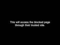 Access Blocked Websites/ Bypass Web Filters
