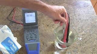 How to measure moisture in a wall / wood with a multimeter