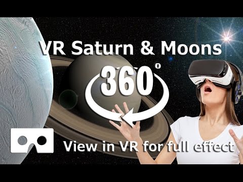 VR 360 Saturn space video in 4K for Virtual Reality - YouTube