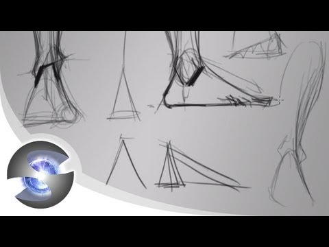 How to Draw Feet Part 1 of 2
