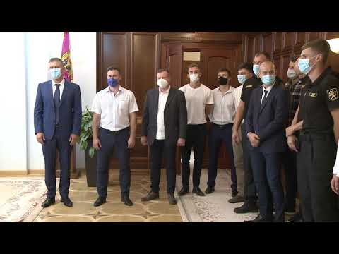 Igor Dodon a avut o întrevedere cu cele mai puternice echipe de volei masculin