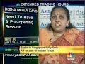 Long trading hrs won't lead to higher volumes: Deena Mehta