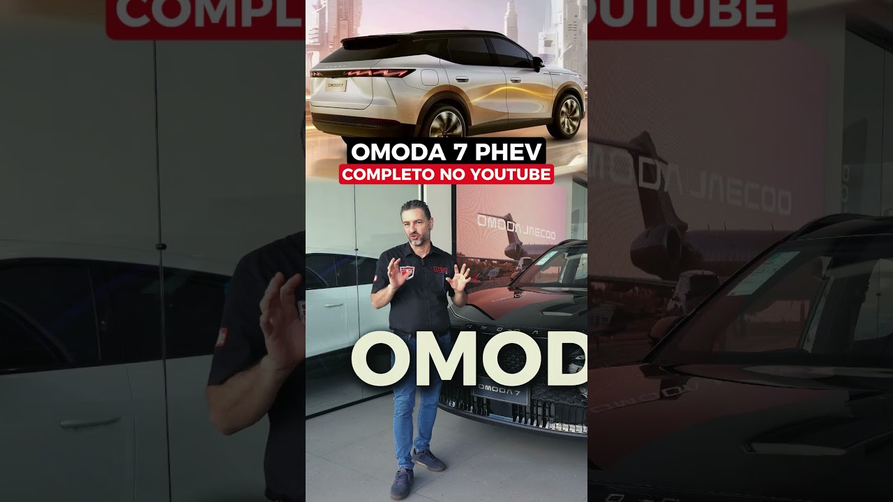 Omoda 7 PHEV veio com muitas novidades! #carroelétrico #omoda7