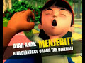 iklan animasi ajar jerit lescopaque