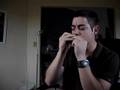 Workout with a harmonica