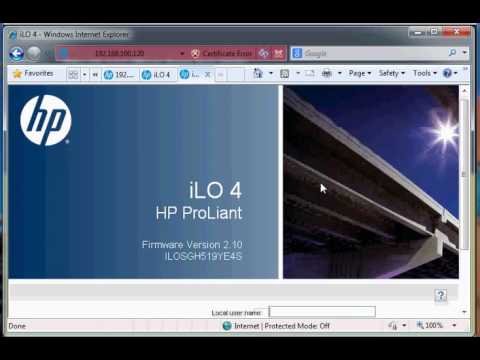 hp ilo 4 default login hp ilo 4 default login