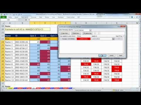 how to excel in finance