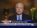 John McCain on the Community Reinvestment Act