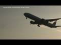 Awesome Aborted Landing GE90 Engines Roar. MUST SEE!