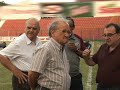 Mais de 30 homens trabalham duro pra "finalizar" o Frederic�o