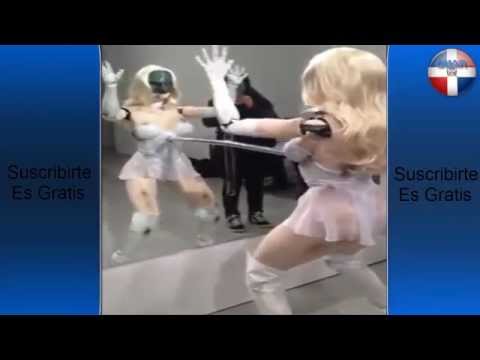 Mujer Sexi Bailando Robo¡