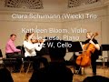clara schumann piano trio part 1 of 2