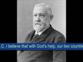 Benjamin Harrison - Inaugural adress March 4, 1889
