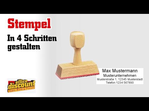 Wie erstellt man einen Firmenstempel?
