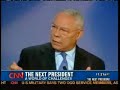 video From CNNs The Next President: A World of Challenges, Powell pretty well slaps McCain for his statements about Georgia here:
AMANPOUR: Except for, G... Image