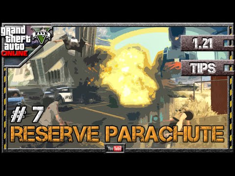 how to control parachute gta v