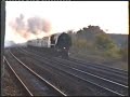 46229 Duchess OF Hamilton at speed at Burnham