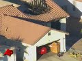 Raw Video:  Aircraft Crashes Crashed Into House