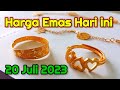 Grafik Harga Emas 24K Hari Ini: Kilauan Emas Meningkat!