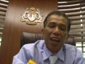 Datuk Ashari interview about the MagicWater effects in a car