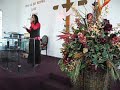 Nereida Nu�ez Canta En Iglesia Misionero Bautista Las Pi�as