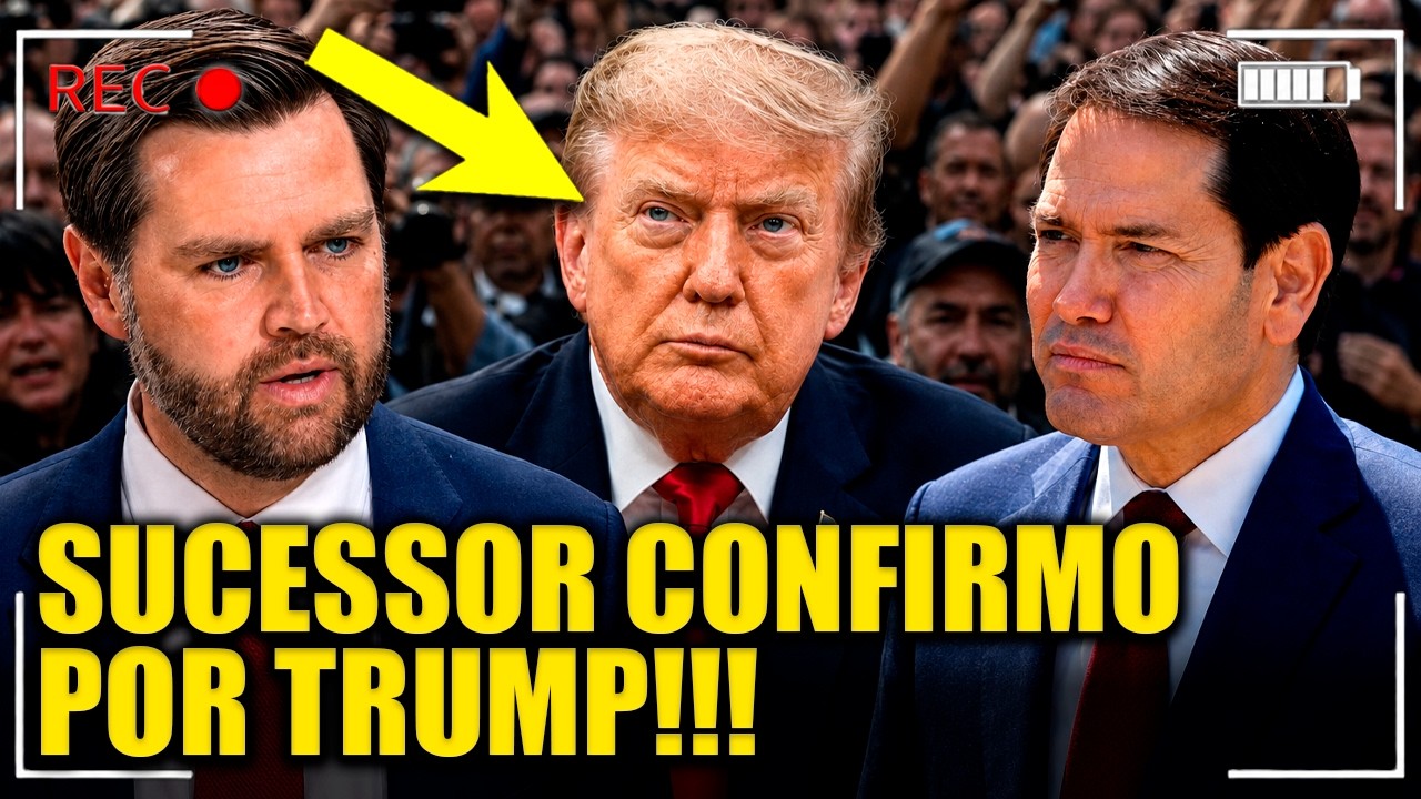 Trump ENTERRA RETORNO e unge sucessor para eleição de 2028 NOS EUA!!!