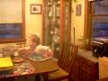 videos de 081201-EllaEatTalkClimbOnTable