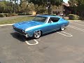 1969 Chevy Chevelle Hot Rod Muscle Car Air Ride