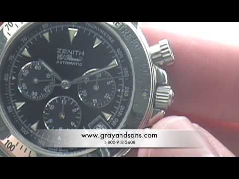 watches - Rich from http://www.grayandsons.com teaches how to read a tachymeter watch bezel. Gray & Sons Jewelers specializes in buying & selling fine preowned watches...