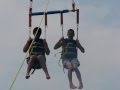 Con and Dyl Parasailing '08