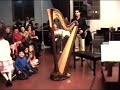 MOONLIGTH Y MINUETO, PERLA VILLAGRAN, NIÑA ARPISTA GUATEMALA