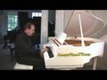 White Gloss Used Baby Grand Piano K&B Made For Baldwin $3950