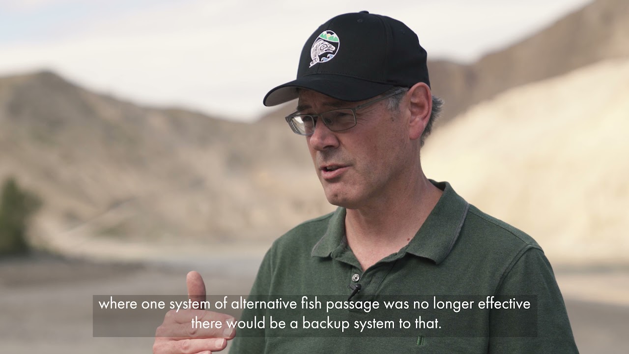 Alternative fish passage systems at the Big Bar landslide response in British Columbia