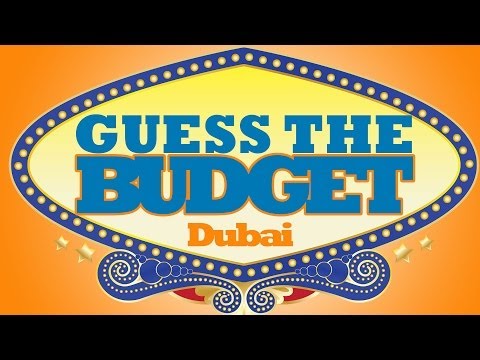 how to budget in dubai