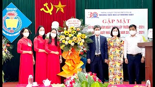 Lãnh đạo thành phố chúc mừng kỷ niệm 30 năm thành lập trường TH Lý Thường Kiệt