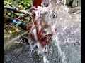 Hydraulic ram pump for lifting drinking water