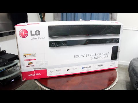 how to sync lg soundbar to lg tv
