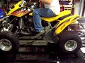 Bombardier DS650 on Dyno run Bombardier DS650 on Dyno run