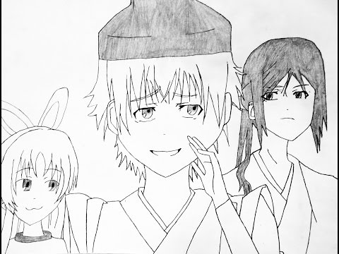 how to draw neko k